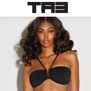 TA3 Converty Bandeau Top - Black L